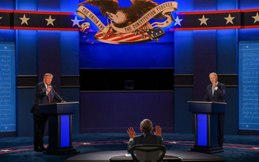 Debata prezydencka w USA: Biden zagrał Trumpem