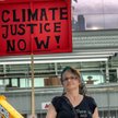Indywidualny protest w obronie klimatu na lotnisku w Monachium, 26 lipca