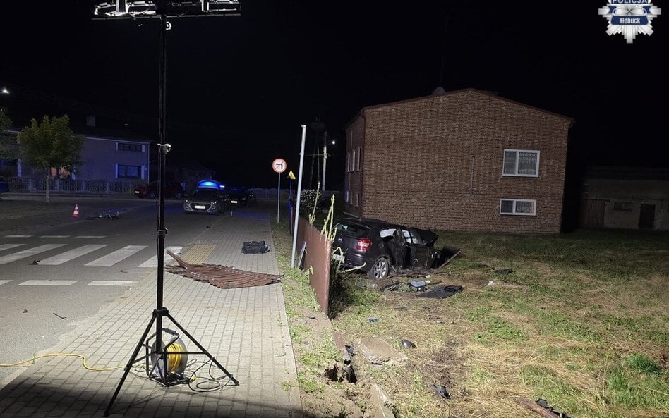 W środę 29 lipca, ok. godz. 19 kierujący BMW Jakub Sz. na zakręcie wjechał na chodnik i potrącił 9-l