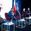 Uczestnicy debaty „Silny koncern multienergetyczny ORLEN impulsem do przyspieszenia transformacji en
