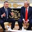 Prezydent Karol Nawrocki i prezydent USA Donald Trump na spotkaniu w Białym Domu.