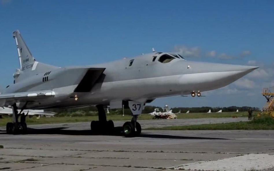 Rosyjski bombowiec strategiczny typu Tu-22