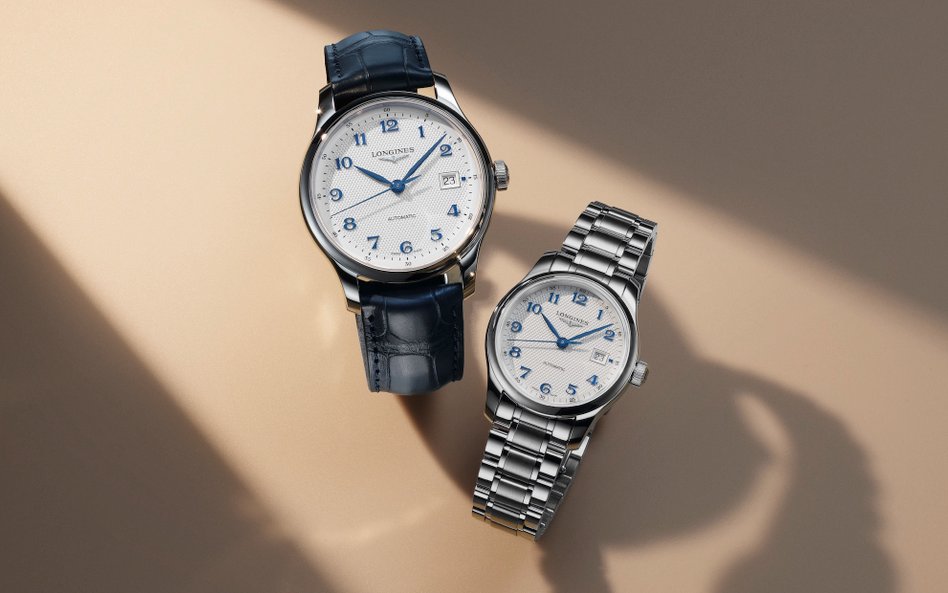 Longines Master Collection – zegarki z kopertami w rozmiarach 41 i 34 milimetry.