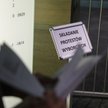 Składanie protestów wyborczych w siedzibie Sądu Najwyższego w Warszawie