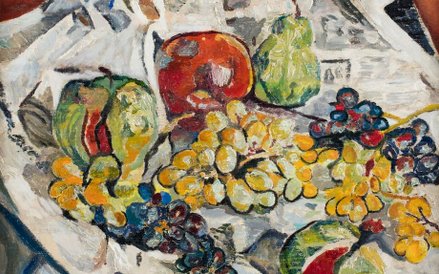 Mela Muter „Martwa natura z winogronami”