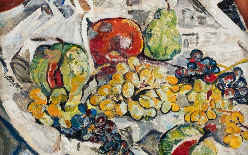 Mela Muter „Martwa natura z winogronami”