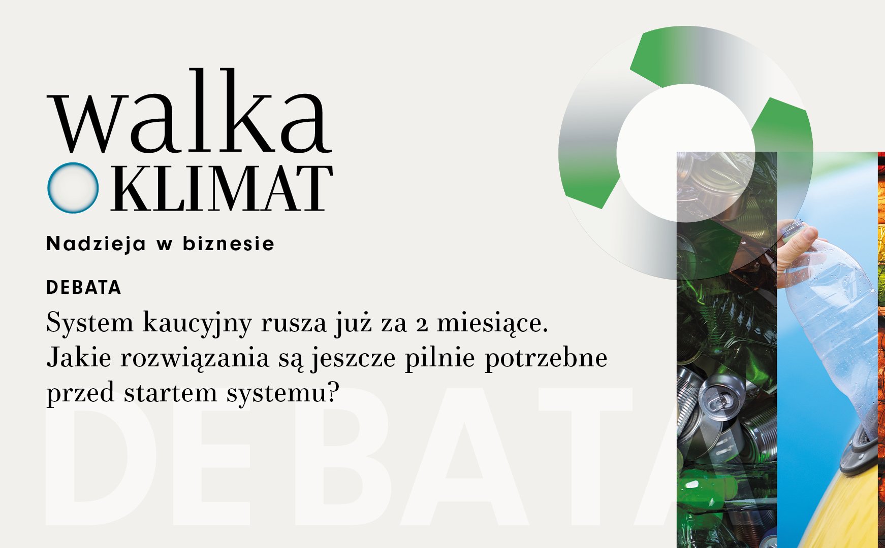 System kaucyjny rusza tuż po wakacjach. Czego jeszcze brakuje przed startem?