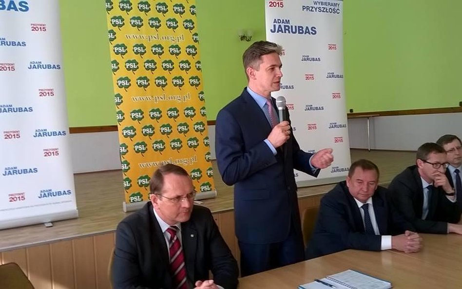 Adam Jarubas spotykał się z wyborcami w Bydgoszczy