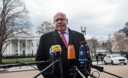 Minister gospodarki Peter Altmaier liczy na konstruktywne rozmowy w Waszyngtonie