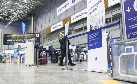 Terminal lotniska w Helsinkach