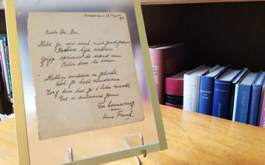 Holandia: Poemat Anny Frank sprzedany za 140 tys. euro