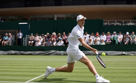 Hubert Hurkacz po dobrym meczu awansował do trzeciej rundy Wimbledonu