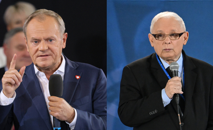 Donald Tusk i Jarosław Kaczyński