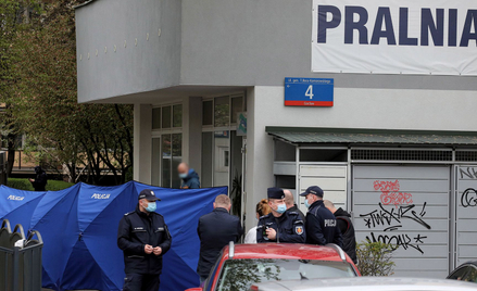 Strzały na Gocławiu. Policja zatrzymała rannego mężczyznę
