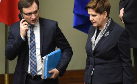 Zbigniew Ziobro i Beata Szydło