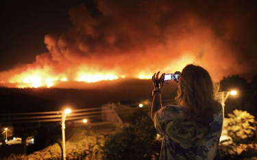 Izrael: wielki pożar na Górze Karmel