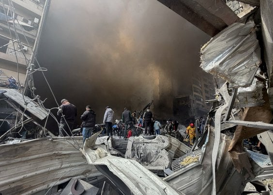 W środę 8 kwietnia Izrael dokonał zmasowanego ostrzału Libanu, zabijając ponad 250 osób. Na zdjęciu: