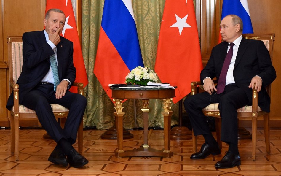 Recep Tayyip Erdogan i Władimir Putin