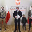 Konferencja z udziałem ministra Michała Wójcika, mec. Bartosza Lewandowskiego oraz Ekateriny i Conra