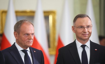 Prezydent RP Andrzej Duda i premier Donald Tusk
