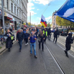Protest w Lipsku przeciw sankcjom wobec Rosji