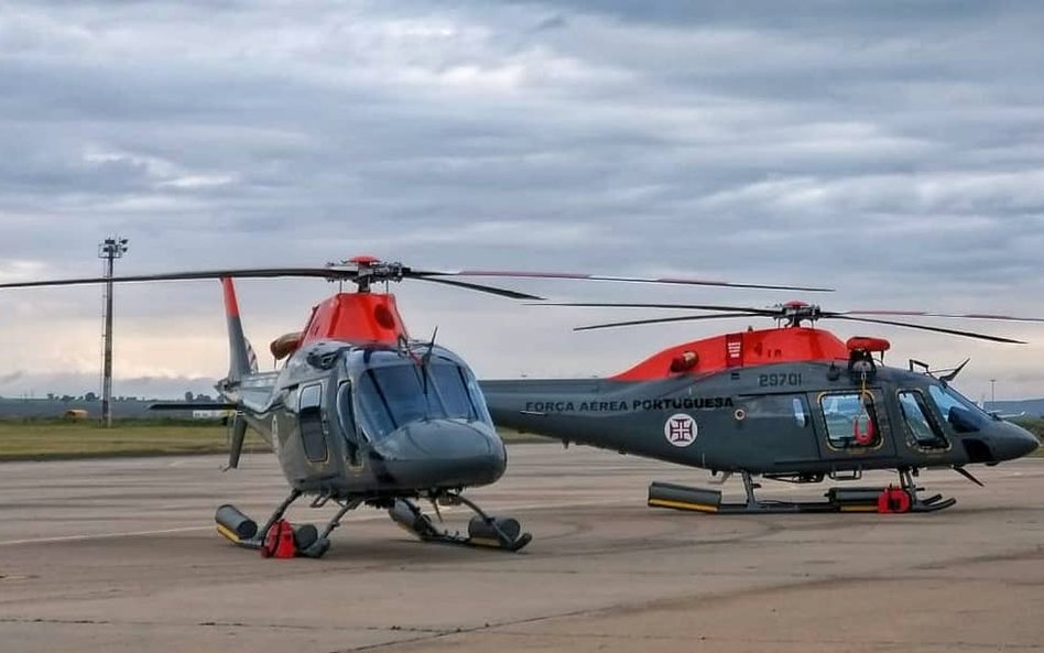 Pierwsze dwa portugalskie AW119 Mk. 2 Koala. Fot./Siły Powietrzne Portugalii