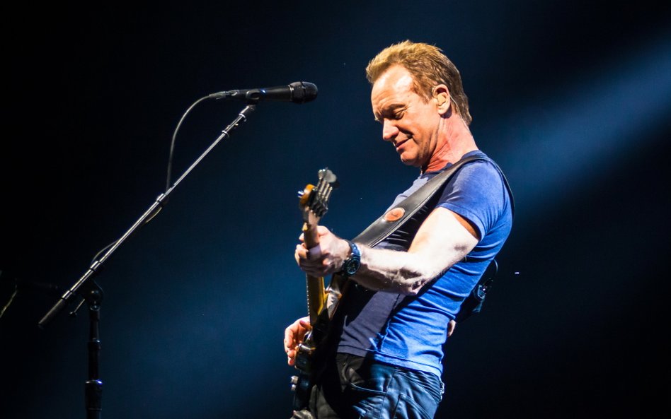 Sting z rodziną w Warszawie