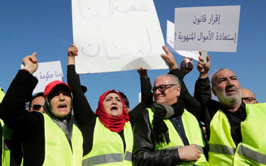 Liban: Żółte kamizelki w Bejrucie. "Chcemy rządu!"