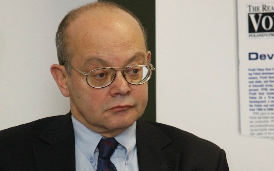 Andrzej Jonas, redaktor "The Warsaw Voice"