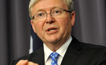 Kevin Rudd, lider Partii Pracy, który w zeszłym tygodniu wrócił na stanowisko premiera