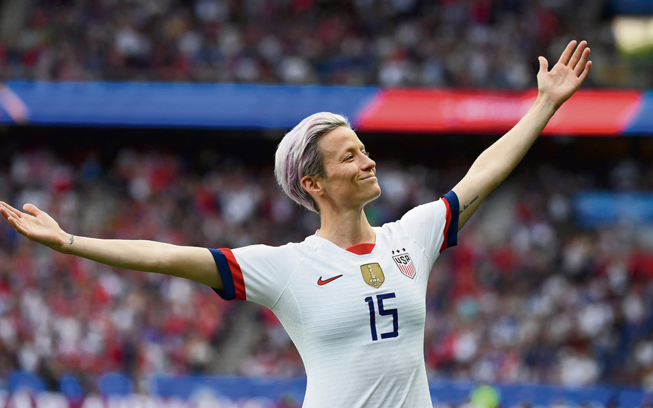 Megan Rapinoe z reprezentacją USA zdobyła dwa razy mistrzostwo świata oraz mistrzostwo olimpijskie, 