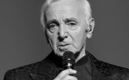 Charles Aznavour - francuski piosenkarz, kompozytor i aktor (22 maja 1924 - 1 października 2018)