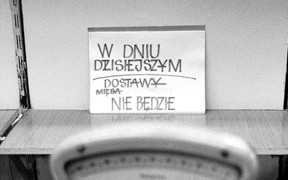 1 kwietnia 1981 r. wprowadzono w Polsce tzw. kartki na mięso. Nie zwiększyło to jednak dostępności m