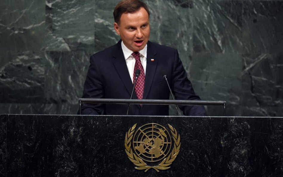 Prezydent Andrzej Duda