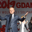 Donald Tusk na obchodach 30. rocznicy wyborów 4 czerwca 1989 roku
