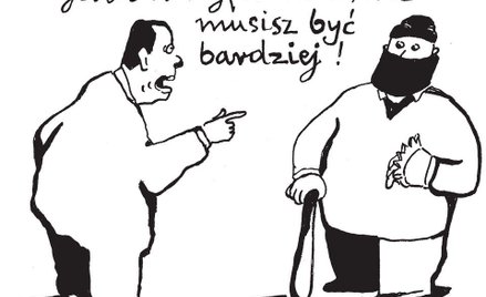 Komentarz rysunkowy. Jesteś antypisowski