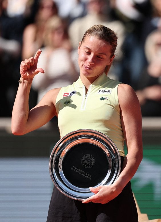 Maja Chwalińska wicemistrzynią Roland Garros