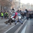 Policjanci-anioły pilnowali Szczecina."Wstyd"