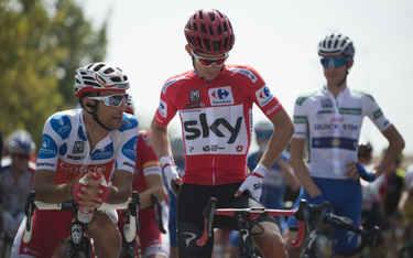 Michał Kwiatkowski wciąż jest liderem Vuelta a Espana