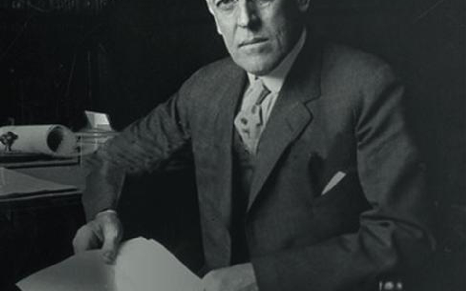 Prezydent USA Woodrow Wilson