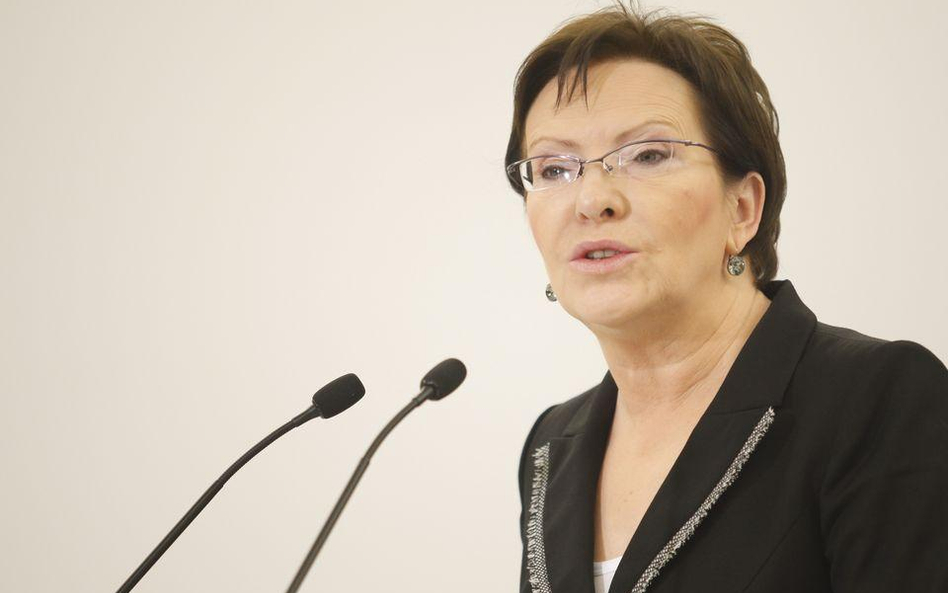 Ewa Kopacz krytykuje kampanię PO