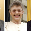 Tegoroczni nobliści z medycyny. Od lewej: Luc Montagner, Françoise Barré-Sinoussi, Harald zur Hausen