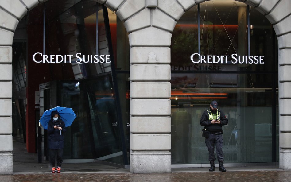 Credit Suisse weźmie 50 mld franków pożyczki