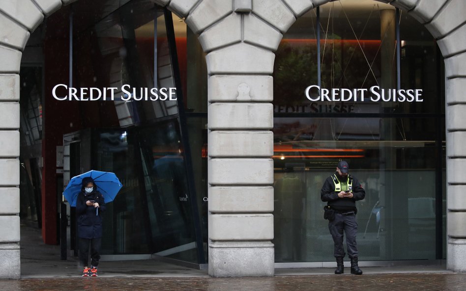 Inwestorzy obawiają się o Credit Suisse