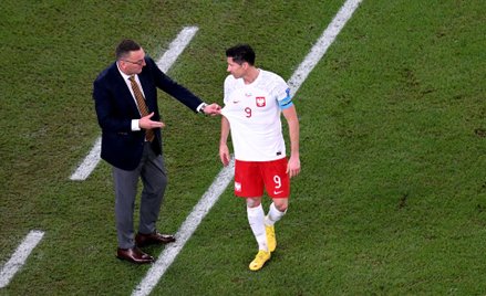 Czesław Michniewicz i Robert Lewandowski