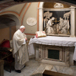 Papież Franciszek odprawił we wtorek prywatną mszę w związku ze świętem Niepokalanego Poczęcia NMP w