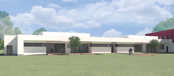 Wizualizacja nowego żłobka na Białołęce