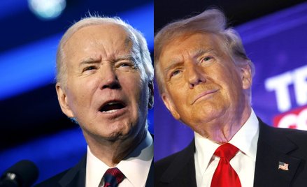 Były prezydent USA Donald Trump prowadzi w sondażu z obecnym prezydentem Joe Bidenem