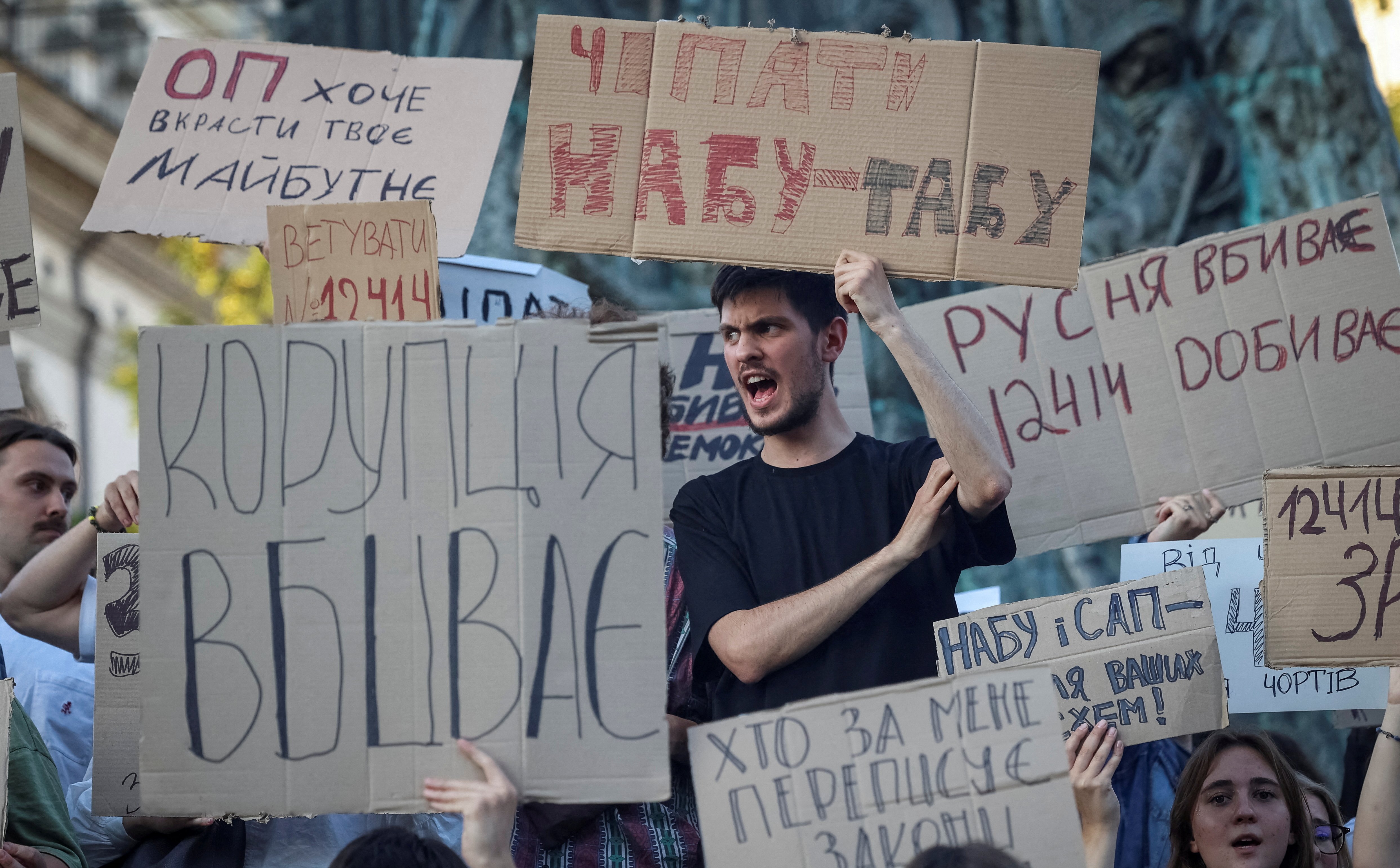 Protesty w czasie wojny. Zełenski testuje granice cierpliwości Ukraińców