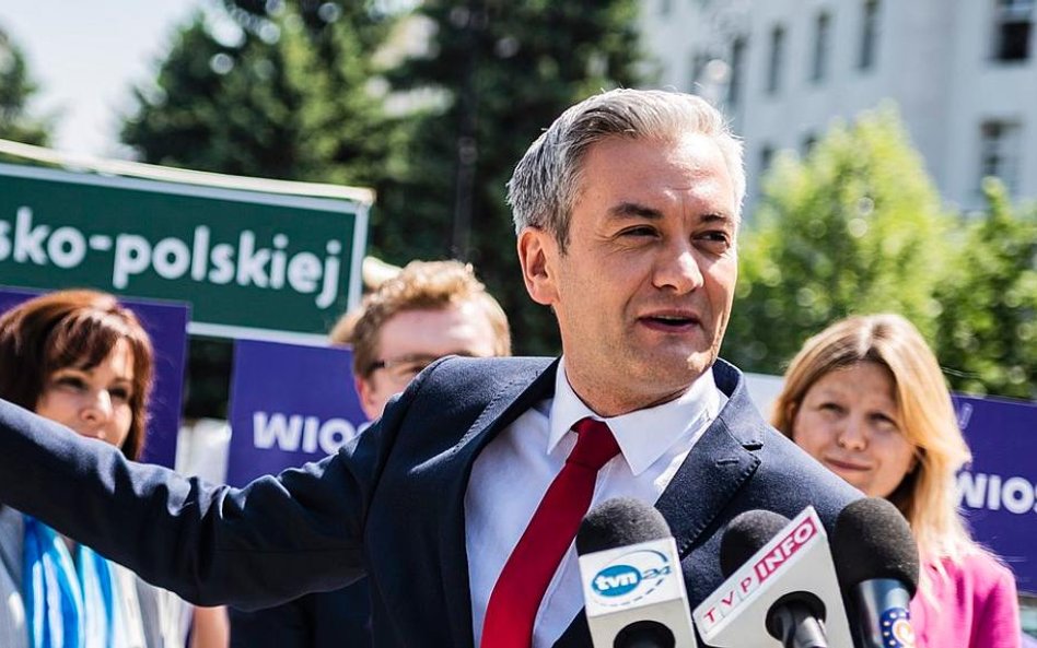 Robert Biedroń został szefem sztabu Lewicy